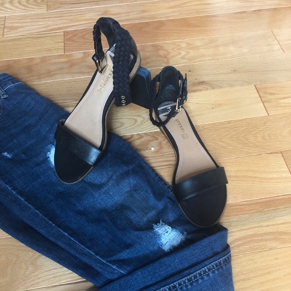 Sperry Shoes - Black Sandal Sperry's ~NWT~